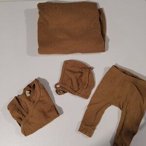 Quincy Mae designer baby layette set